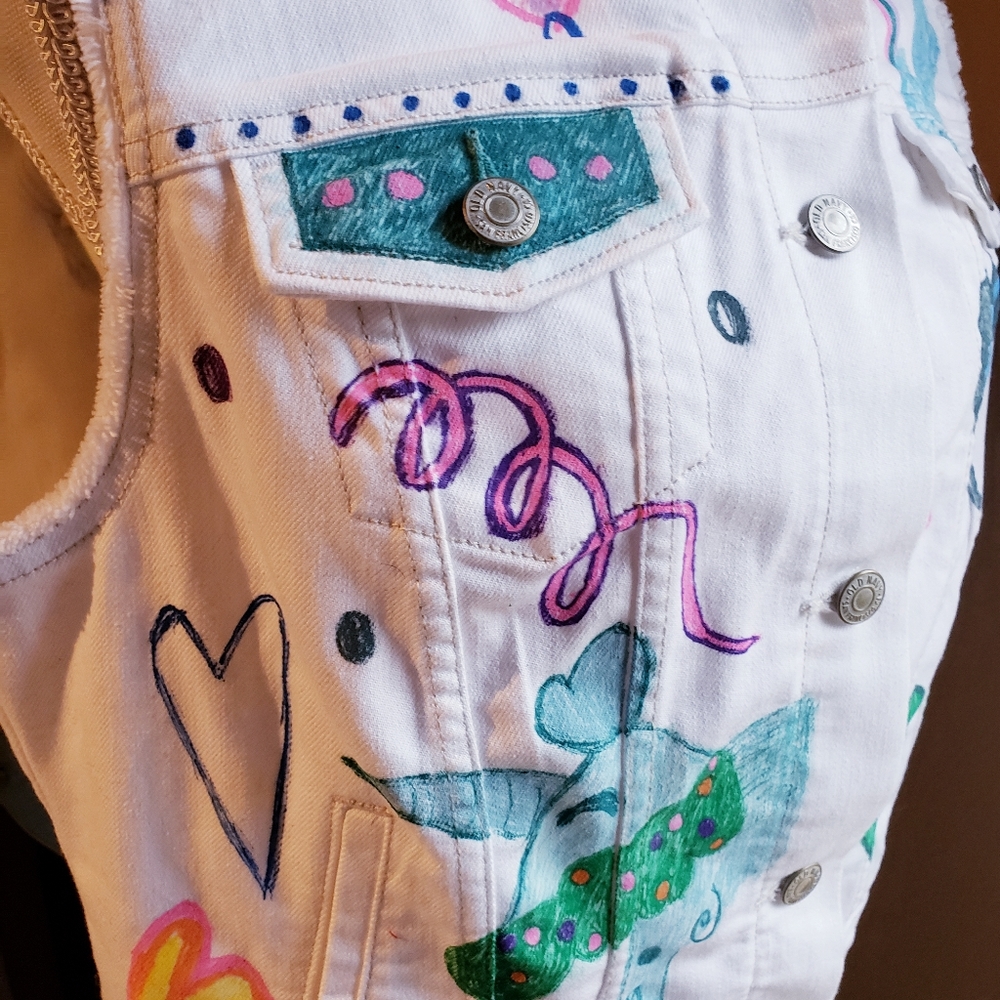 Upcycled Old Navy L Vest
